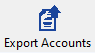 The Export Accounts button.