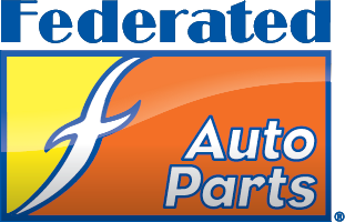 the federated auto parts logo. 
