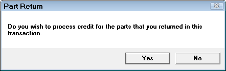 The process credit prompt.