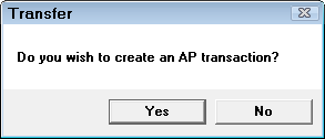 Message asking if you want to post to AP.