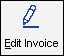 The Edit Invoices button in the toolbar.
