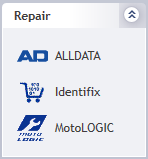 The repair lookup section.