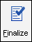 The finalize button in the ticket toolbar.