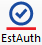 The Est Auth button with a red line.