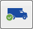 A picture appears of the truck button with a green checkmark.