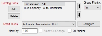 The ATF Smart Fluid fully configured for the job.