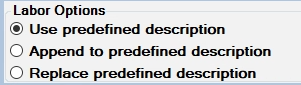 The posting options circled.