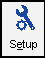 The setup toolbar button on the Marketing toolbar.