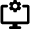The machine settings icon.
