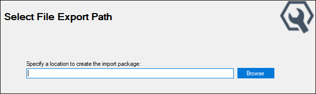 The export patch field.