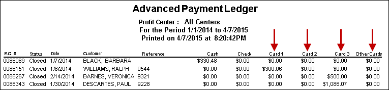 The Advanced Payment Ledger.