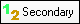 The Secondary button in the toolbar.