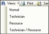 The Views menu.