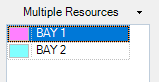 The resource filter with one less resource.