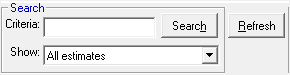 The search section.