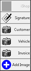 The buttons in the left column of the Reference tab.