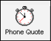 The phone quote toolbar button.