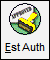 the estimate authorization toolbar button with green background