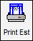 The Print Estimate toolbar button.