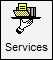 the services toolbar button.