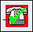 The phone icon with a white checkmark inside a green circle in front of the phone.