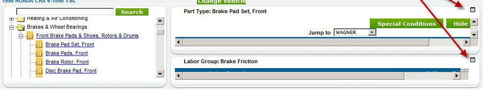 the supplier website catalog in the Catalog tab.