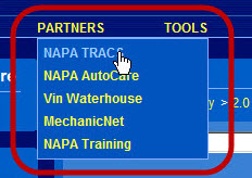 the Partners Menu