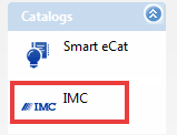 The IMC icon in the Catalogs section of the Quick Panel.