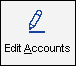 The Edit Accounts button in the AR toolbar.