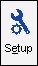 The Setup button in the Accounts Receivable toolbar.