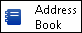 The Address Book icon in the Quick Launch.