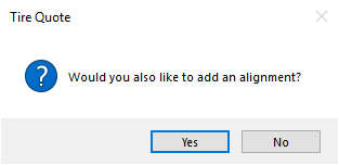The auto-post alignment prompt.