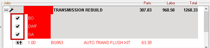All sublabors marked as finished in the jobs section of the parts/labor tab.